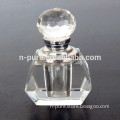Elegant crystal perfume bottle